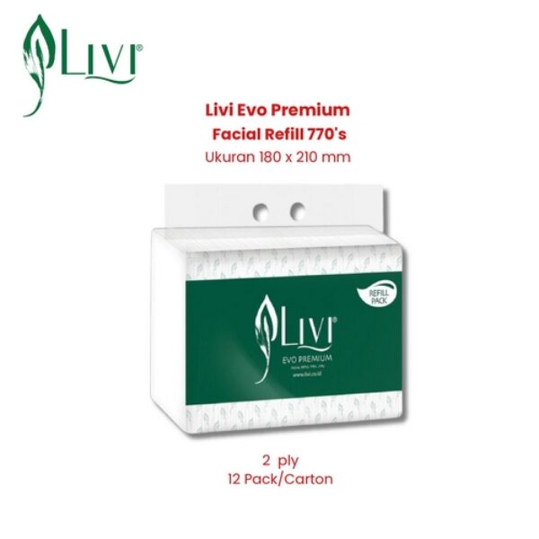 Livi Evo Premium Facial Refill 770's