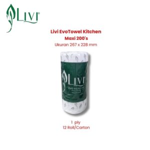 Livi EvoTowel Kitchen Maxi 200's