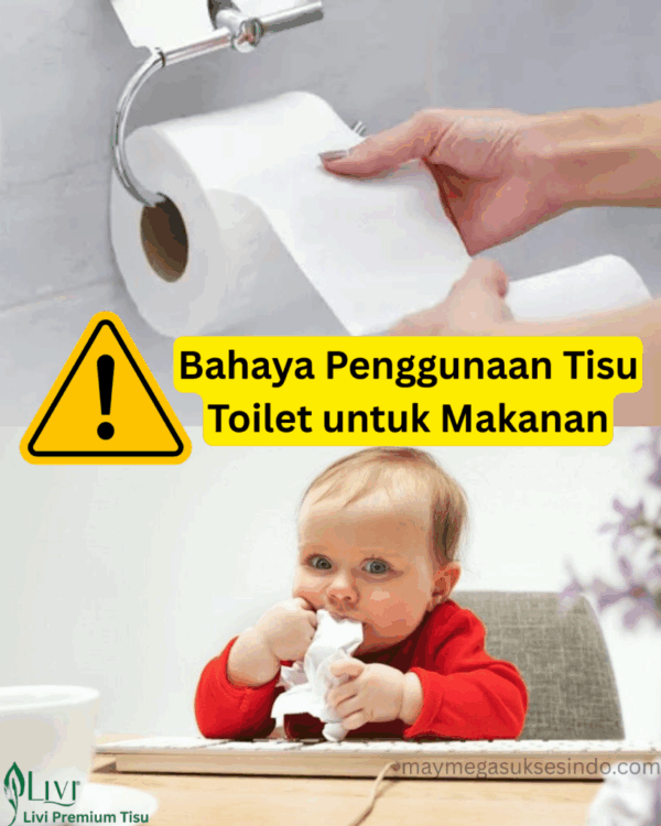 Bahaya Penggunaan Tisu Toilet untuk Makanan
